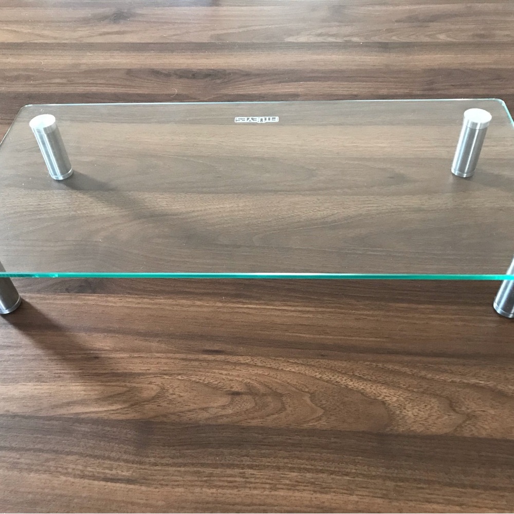 Glass computer support